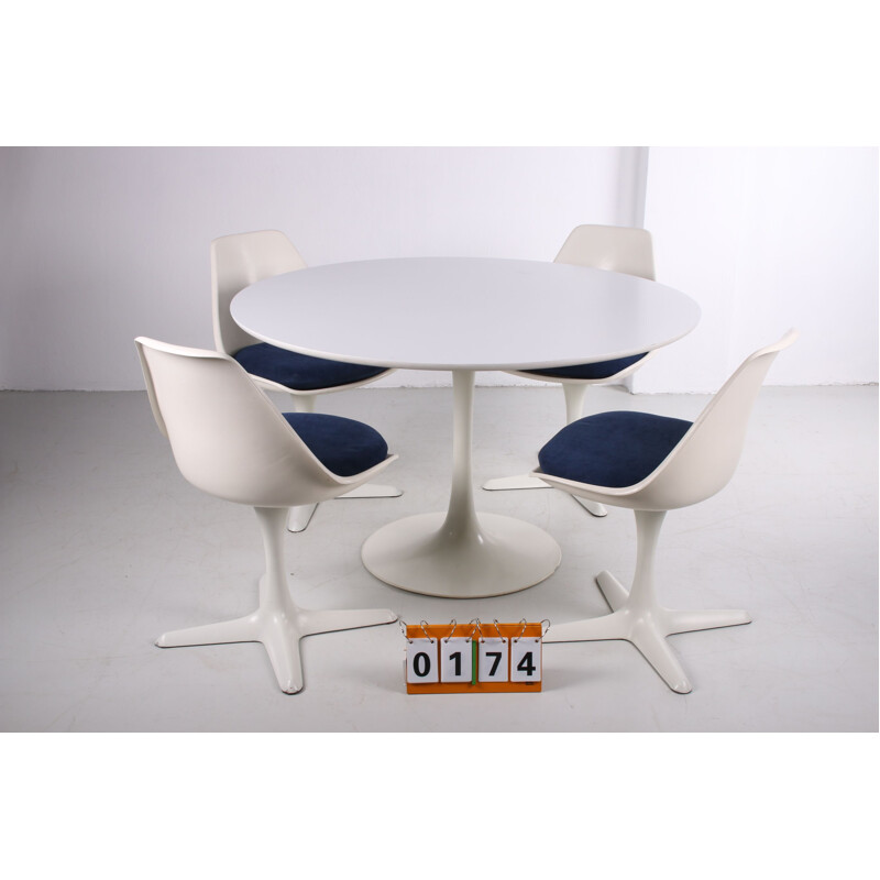 Vintage dining set by Maurice Burke & Arkana 1960