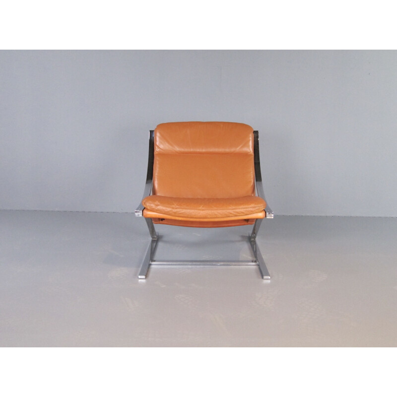 Vintage Zeta lounge chair by Paul Tuttle for Strässle International 1968