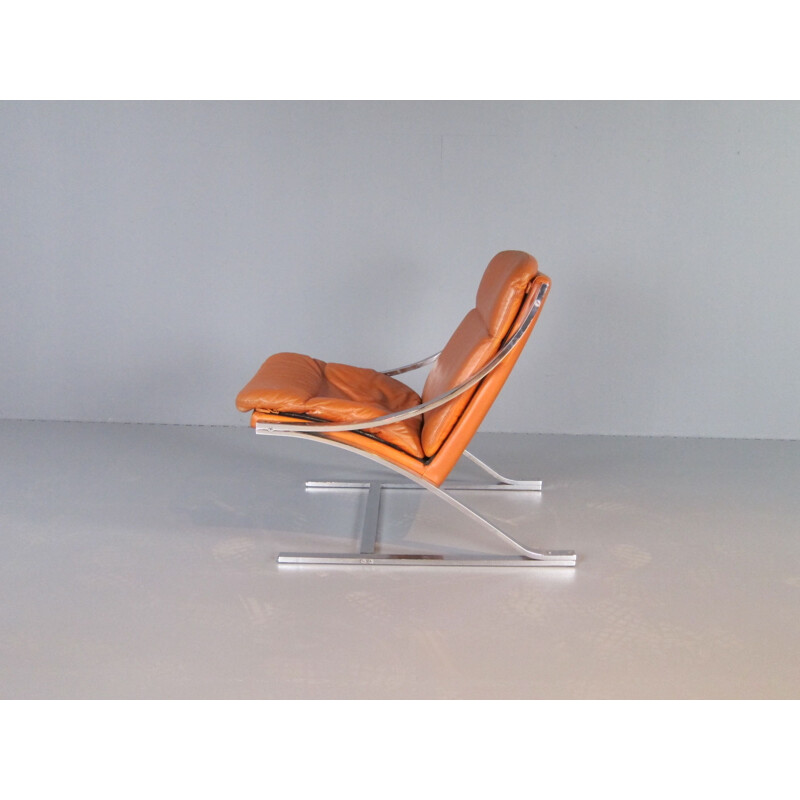 Vintage Zeta lounge chair by Paul Tuttle for Strässle International 1968