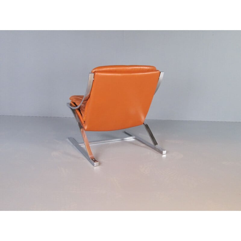 Vintage Zeta lounge chair by Paul Tuttle for Strässle International 1968