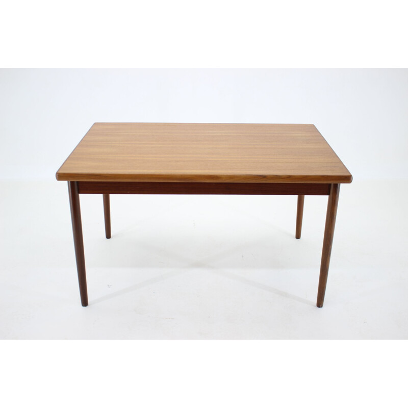 Vintage extendable teak dining table, Denmark 1960