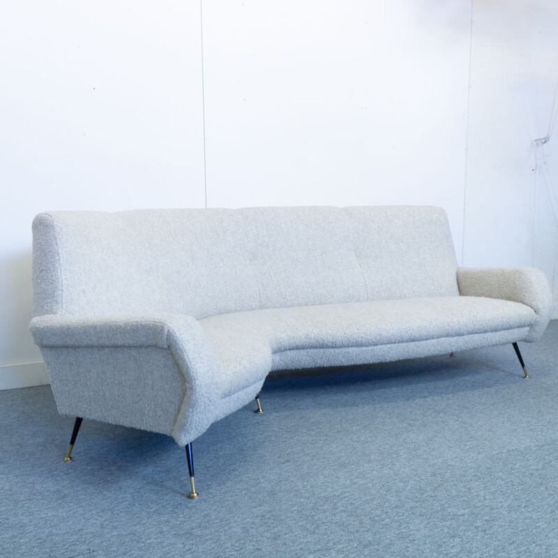 Geschwungenes Vintage-Sofa von Gigi Radice für Minotti 1960