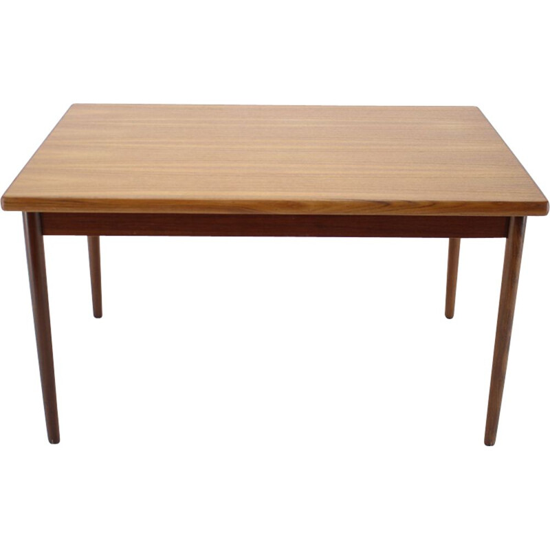 Vintage extendable teak dining table, Denmark 1960