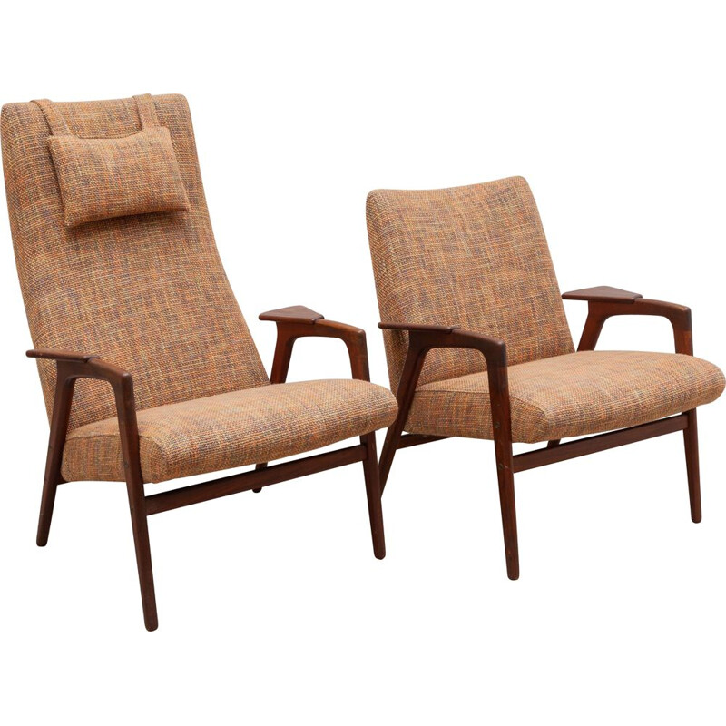 Pair of vintage Pastoe Chairs by Ekström