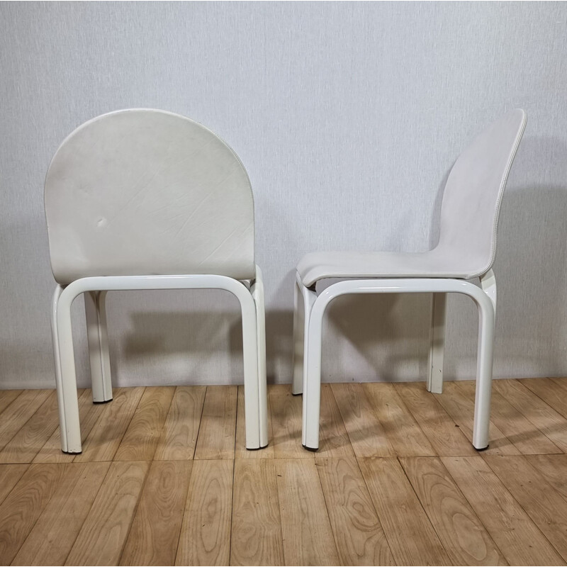Ensemble table et 4 chaise vintage Orsay par Gae Aulenti pour Knoll 1975