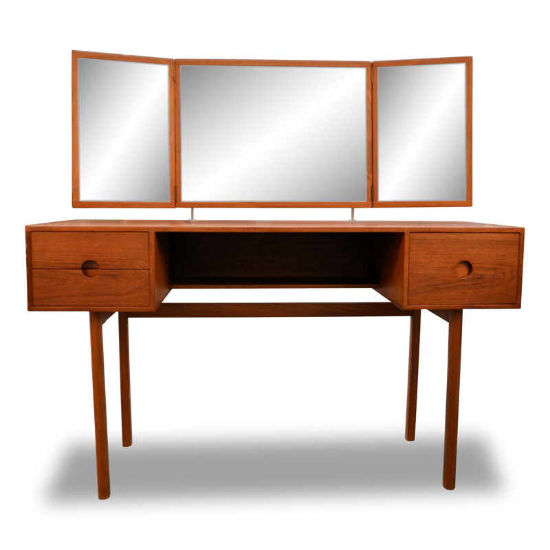 Vintage Aksel Kjersgaard teak dressing table, Dansih 1960s