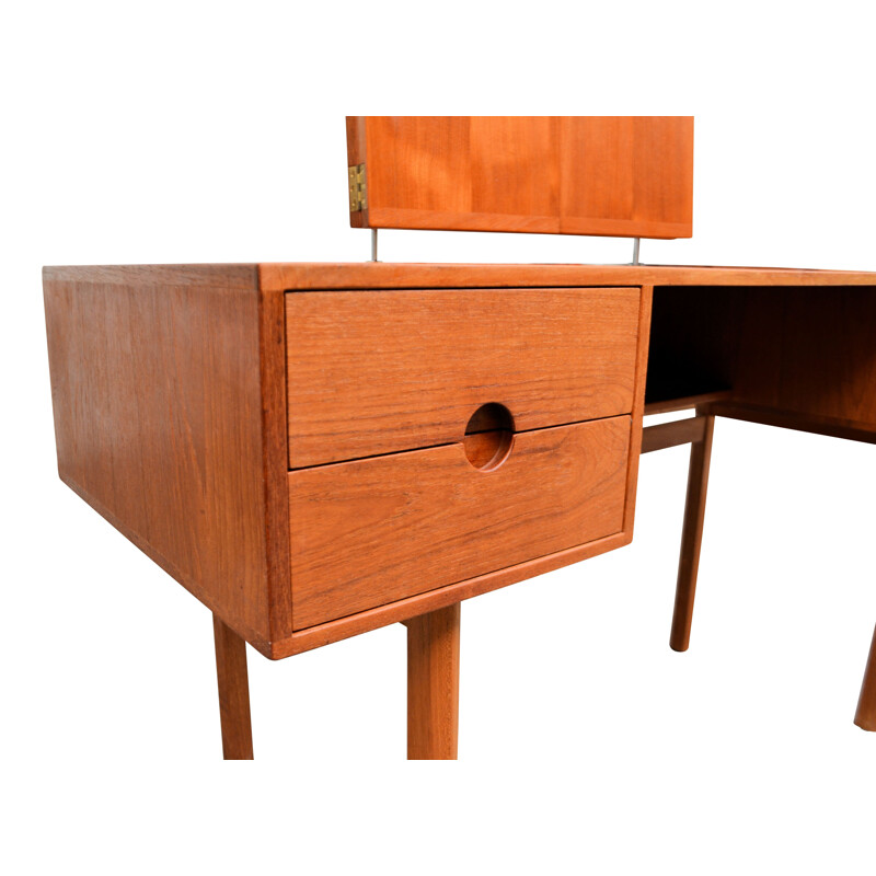 Comodino vintage in teak Aksel Kjersgaard, Danimarca 1960