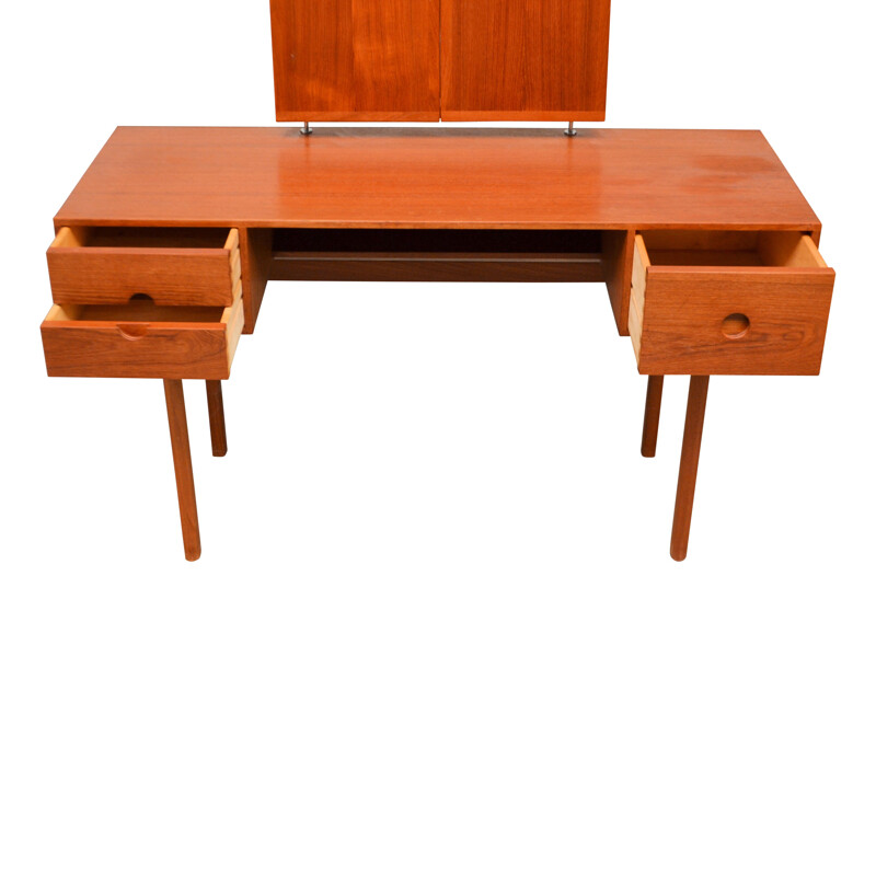 Comodino vintage in teak Aksel Kjersgaard, Danimarca 1960