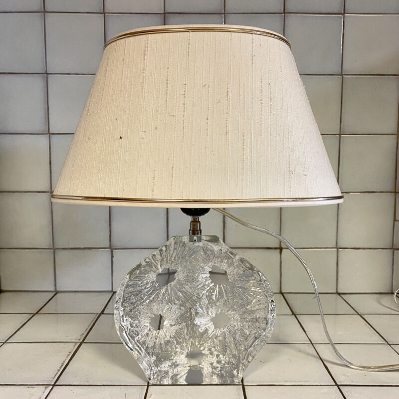 Vintage Daum lamp 1970s