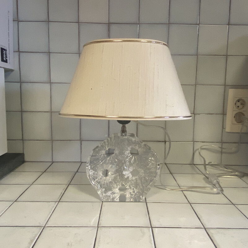 Vintage Daum lamp 1970s