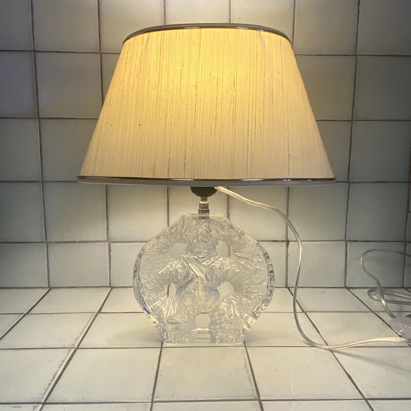 Lampe vintage Daum 1970