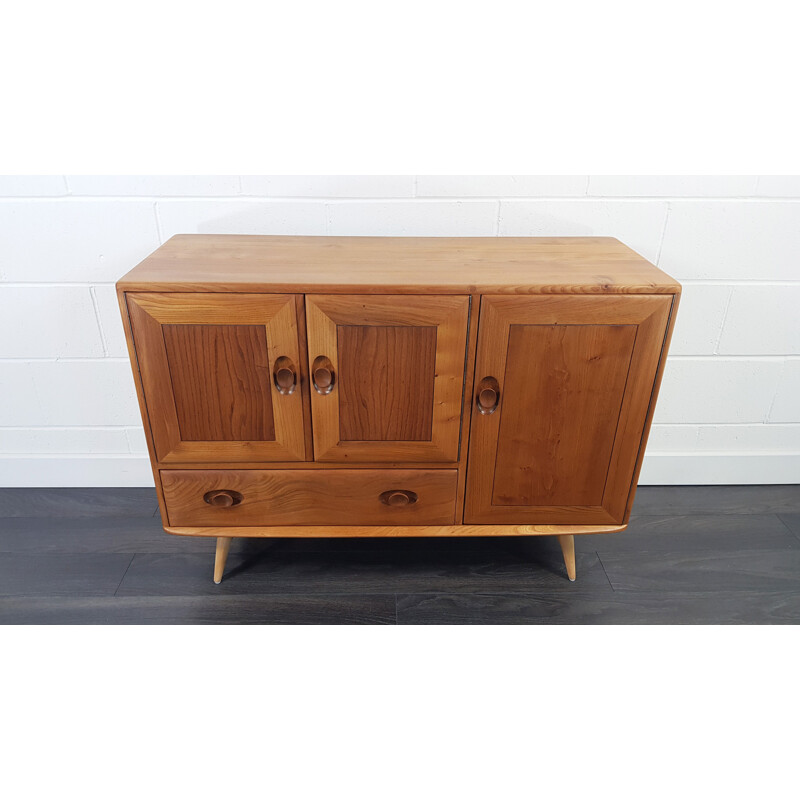 Vintage Leg Sideboard by Ercol Splay 1960s