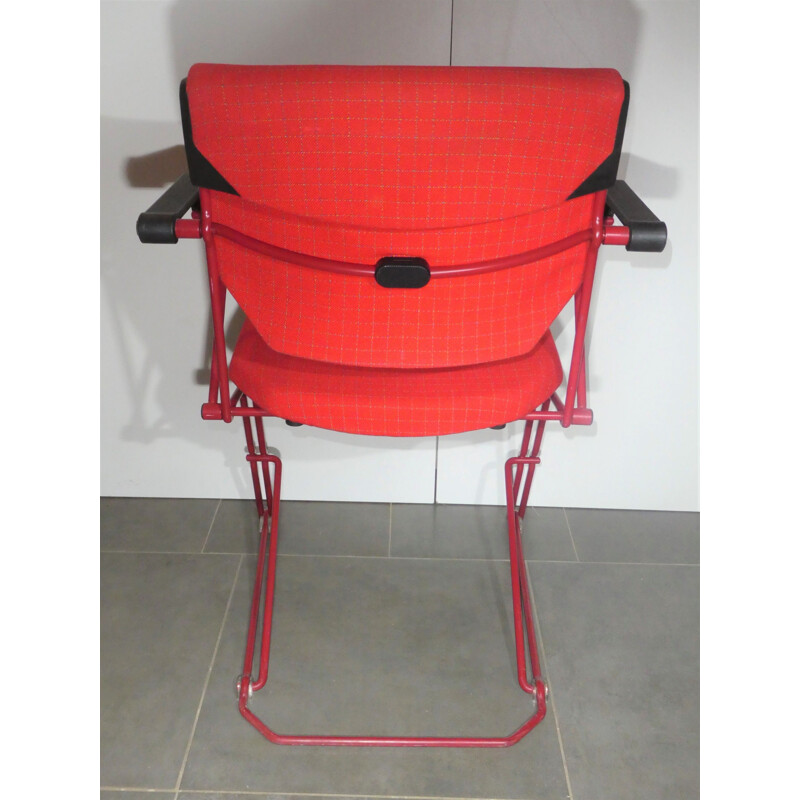 Fauteuil vintage Giroflex par Albert Stoll Fils 1970