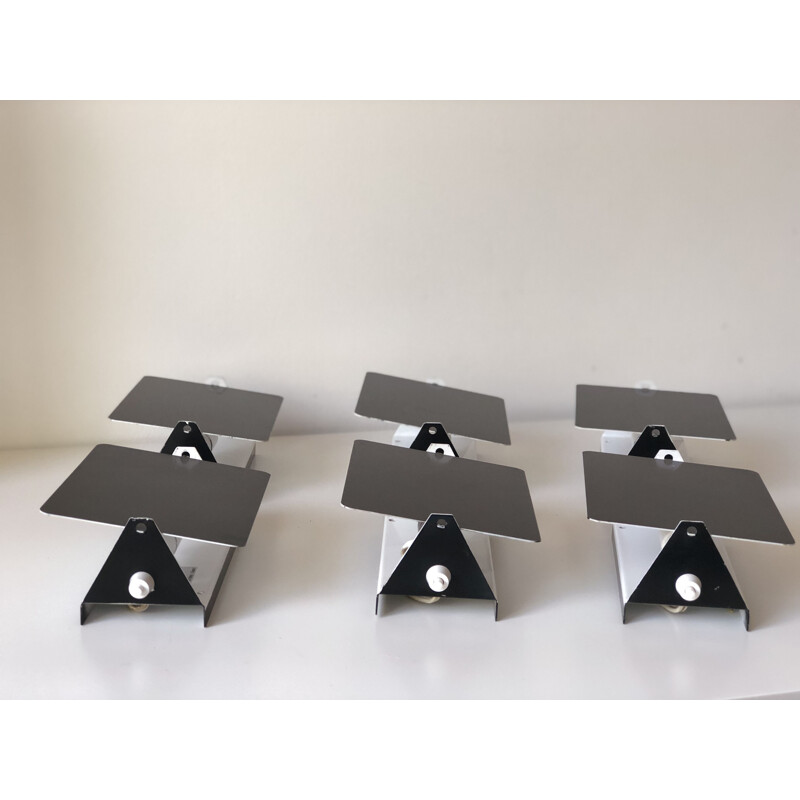 Vintage CP1 wall lights from Les Arcs by Charlotte Perriand for Steph Simon 1960s