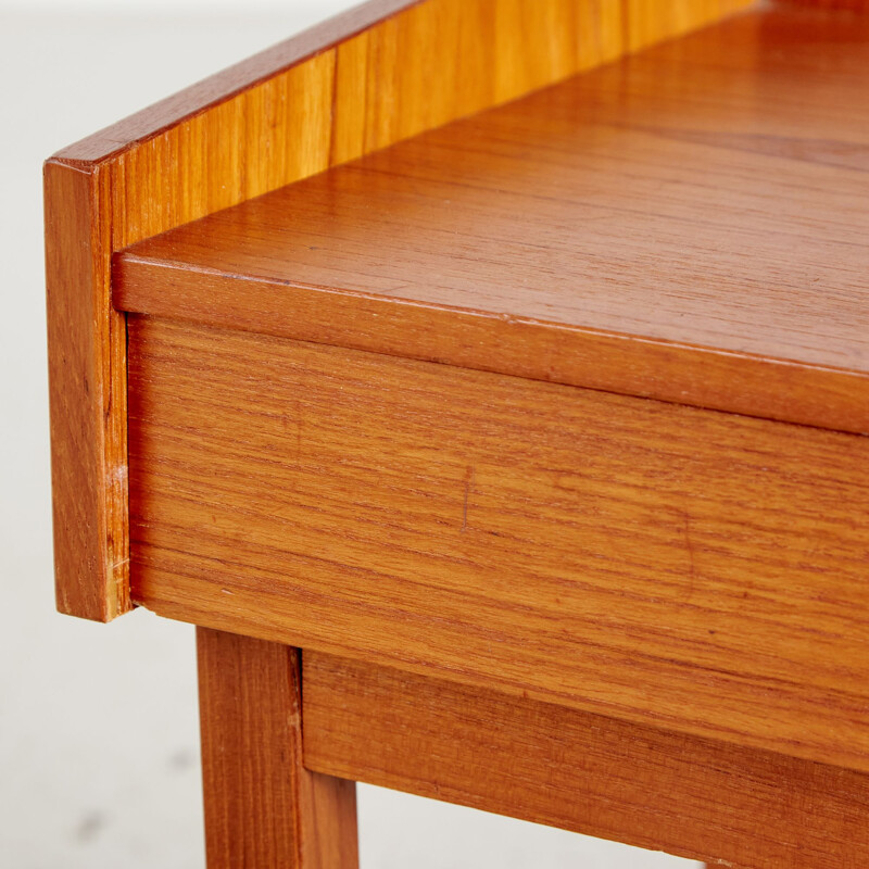 Vintage Teak Nightstand, Danish 1960s