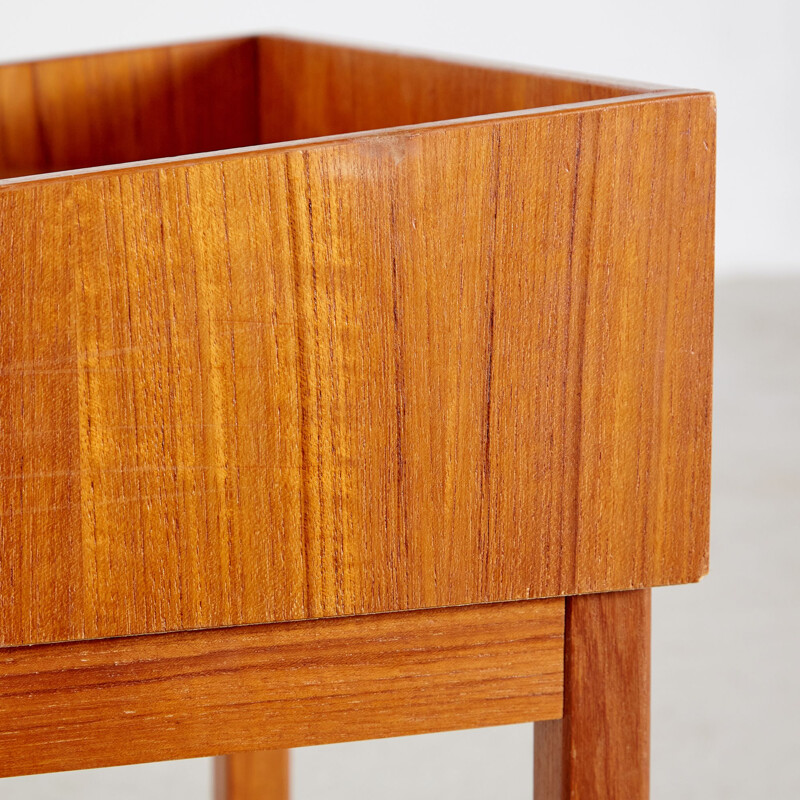 Vintage Teak Nightstand, Danish 1960s