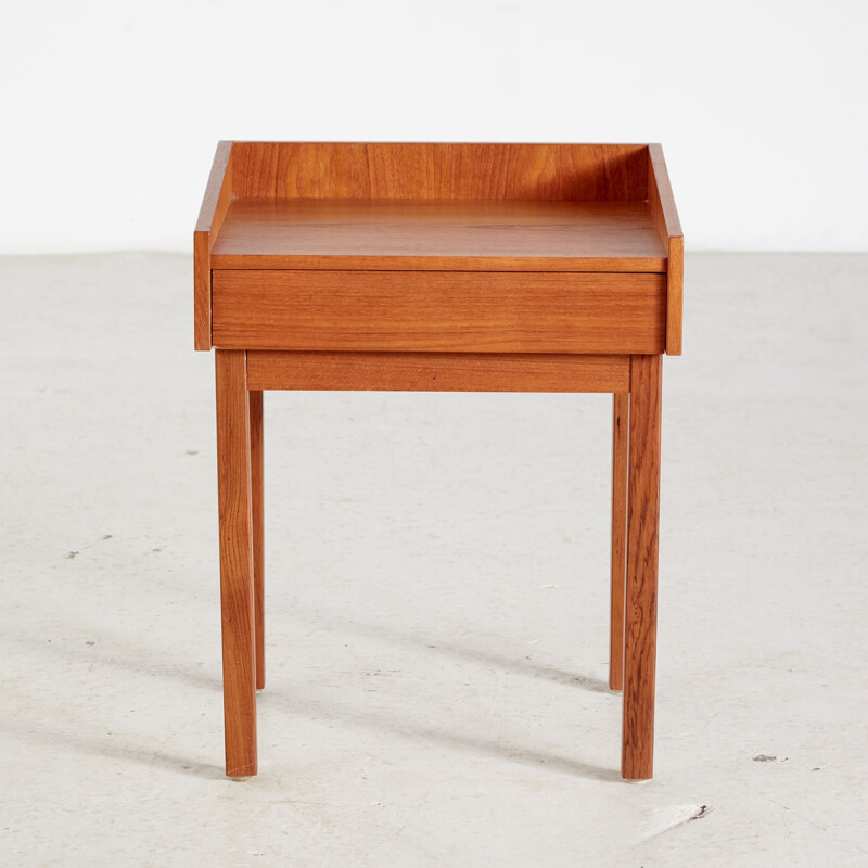 Vintage Teak Nightstand, Danish 1960s