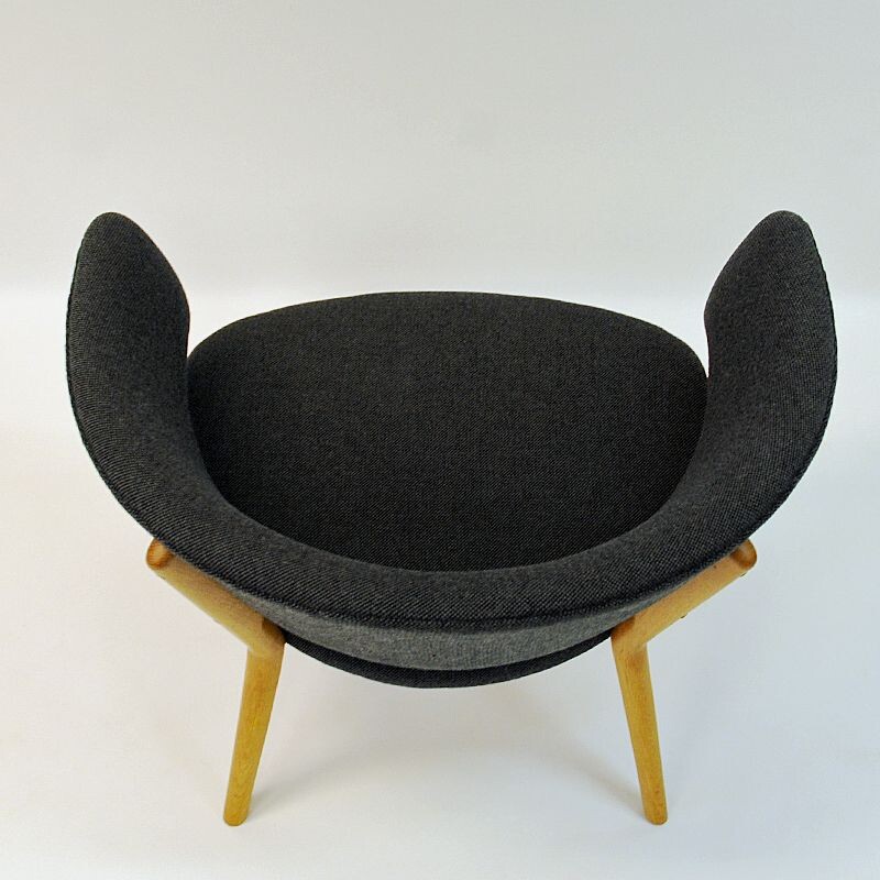 Vintage Oak Easy Chair mod ND83 by Nanna Ditzel, Denmark 1950s
