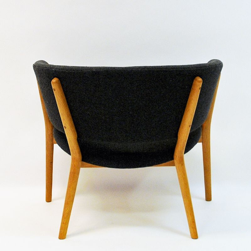 Vintage Oak Easy Chair mod ND83 by Nanna Ditzel, Denmark 1950s