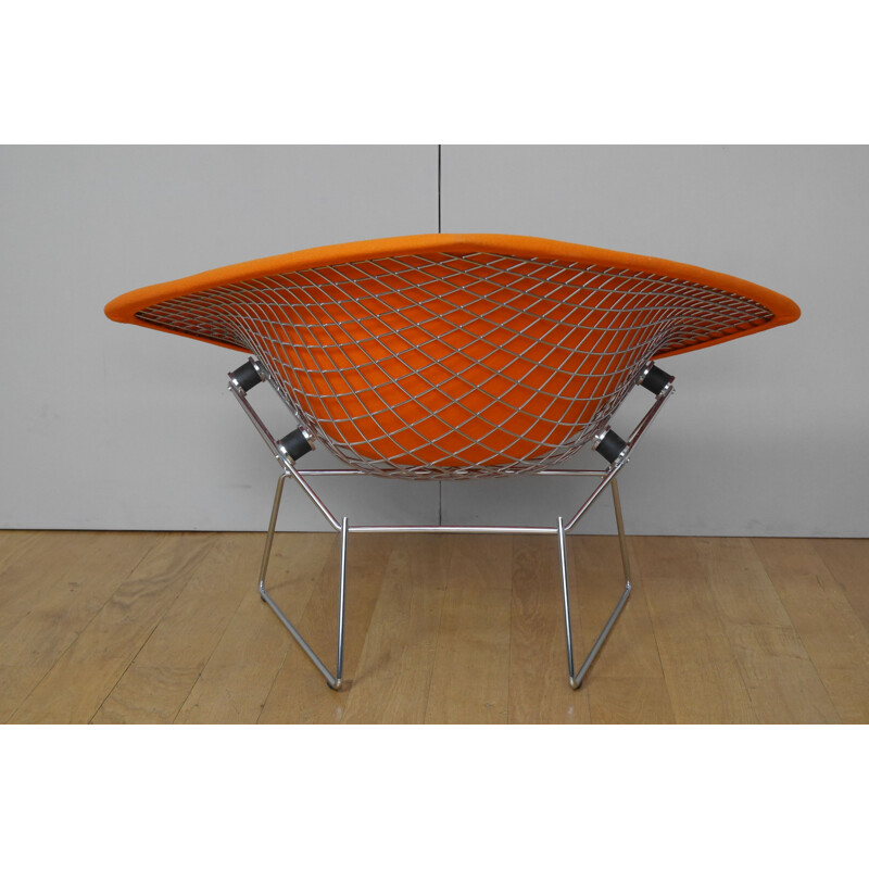 Vintage Grand Diamond armchair by Harry Bertoia for Knoll 1980s