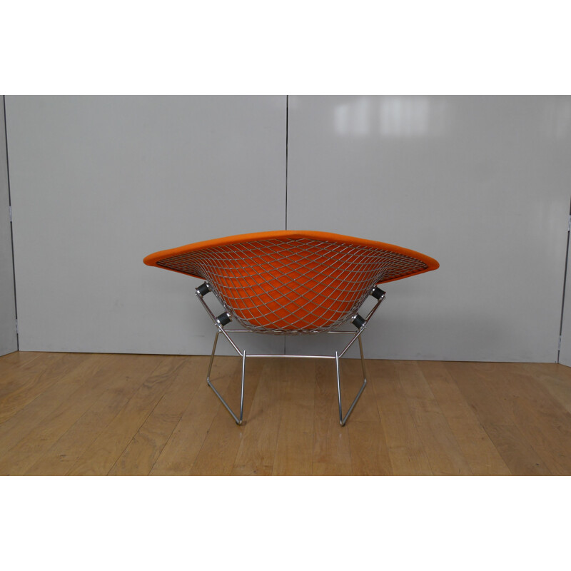 Vintage Grand Diamond armchair by Harry Bertoia for Knoll 1980s