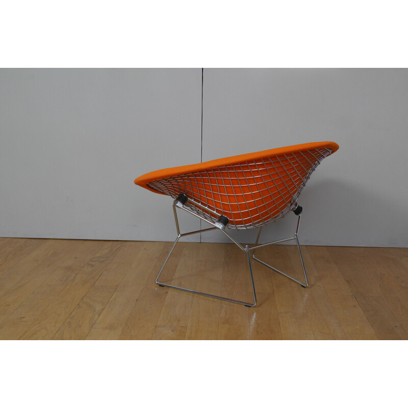 Vintage Grand Diamond armchair by Harry Bertoia for Knoll 1980s