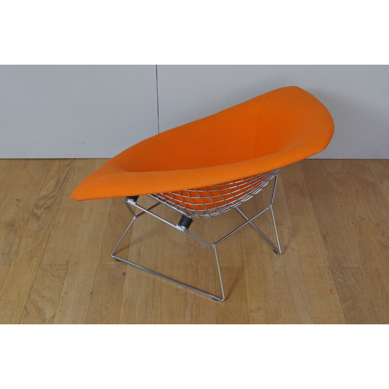 Vintage Grand Diamond armchair by Harry Bertoia for Knoll 1980s