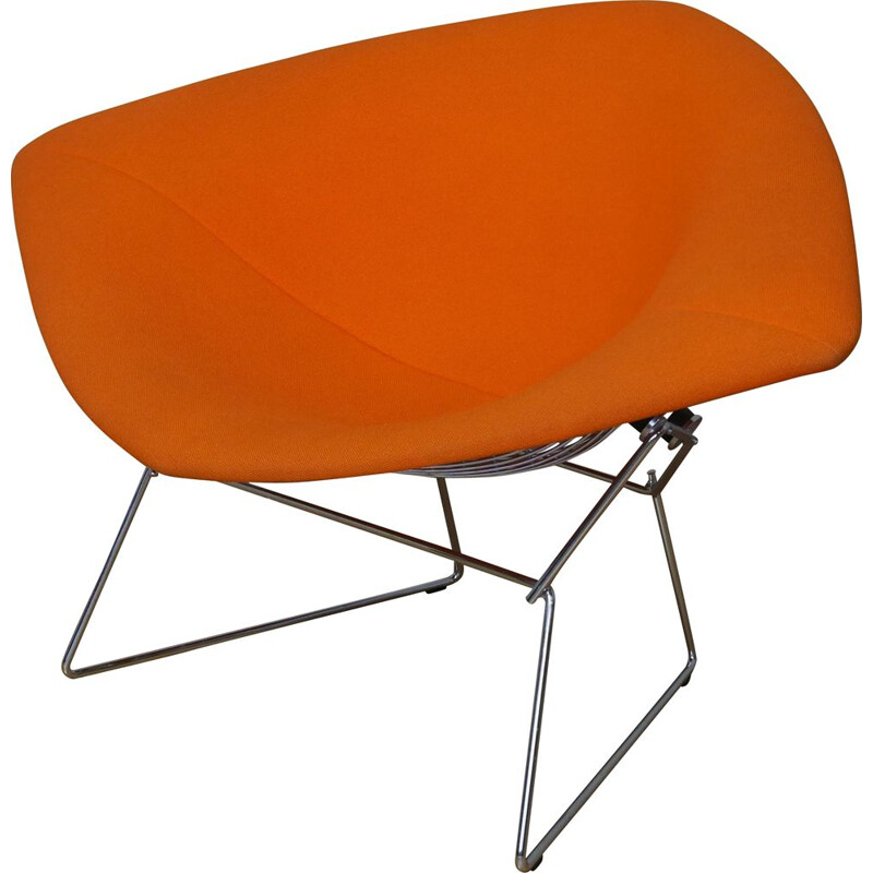 Vintage Grand Diamond armchair by Harry Bertoia for Knoll 1980s