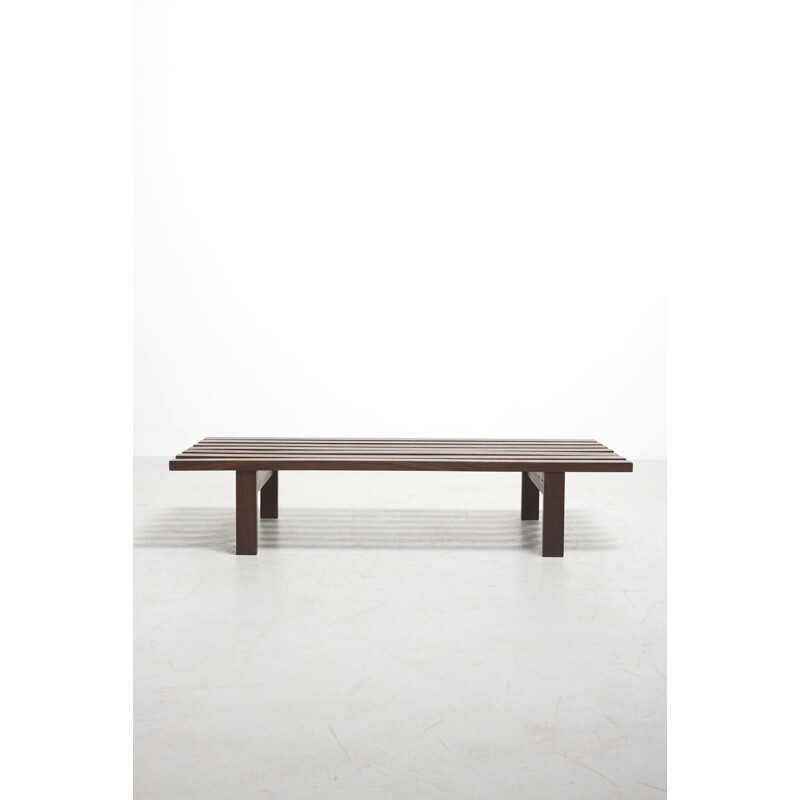 Banc vintage à lattes Modèle BZ72 par Martin Visser pour le Stedelijk Museum Amsterdam, Pays-Bas 1961