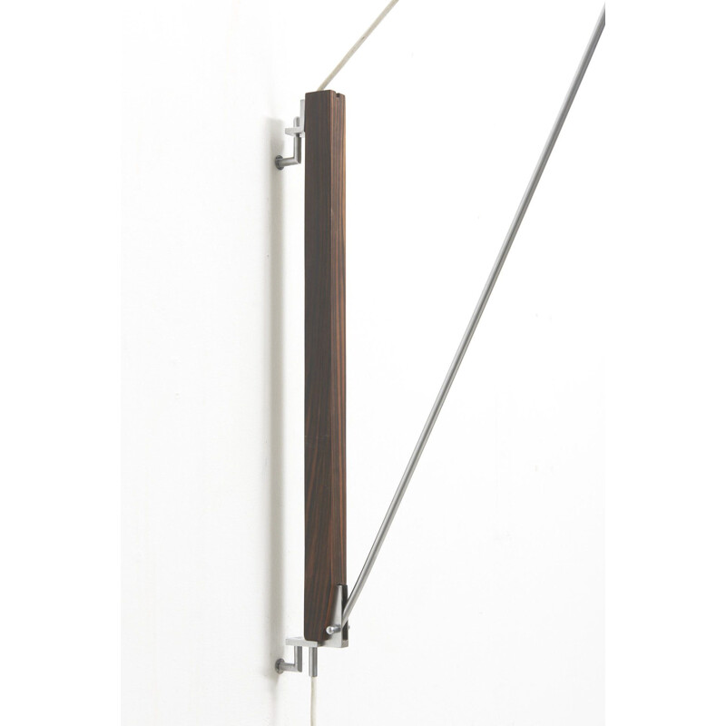 Vintage Swing Arm Wall Lamp by Willem Hagoort, Netherlands 1950s