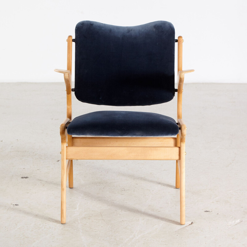 Vintage-Sessel aus Eiche von Arne Hovmand-Olsen für A. R. Klingenberg