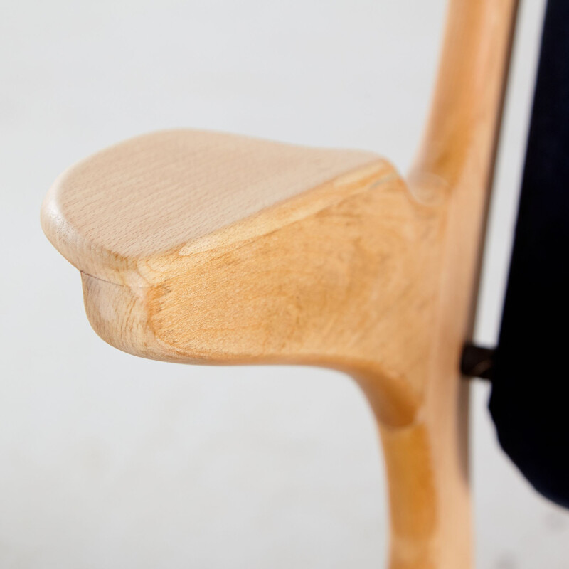 Vintage-Sessel aus Eiche von Arne Hovmand-Olsen für A. R. Klingenberg