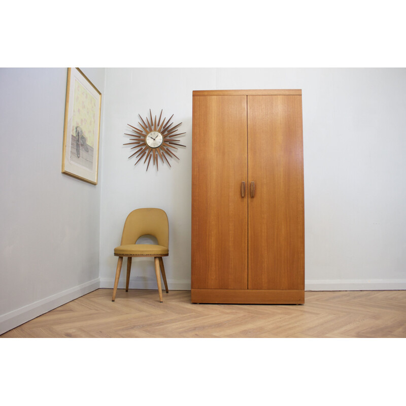 Vintage Teak Wardrobe by Kofod Larsen for G-Plan, UK 1960s