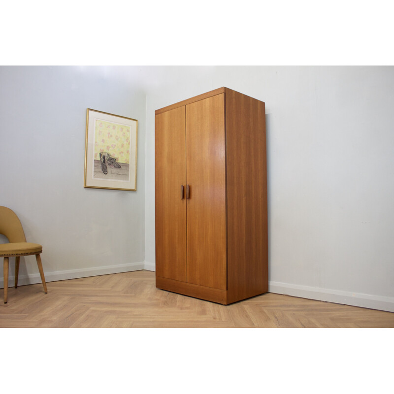 Vintage Teak Wardrobe by Kofod Larsen for G-Plan, UK 1960s