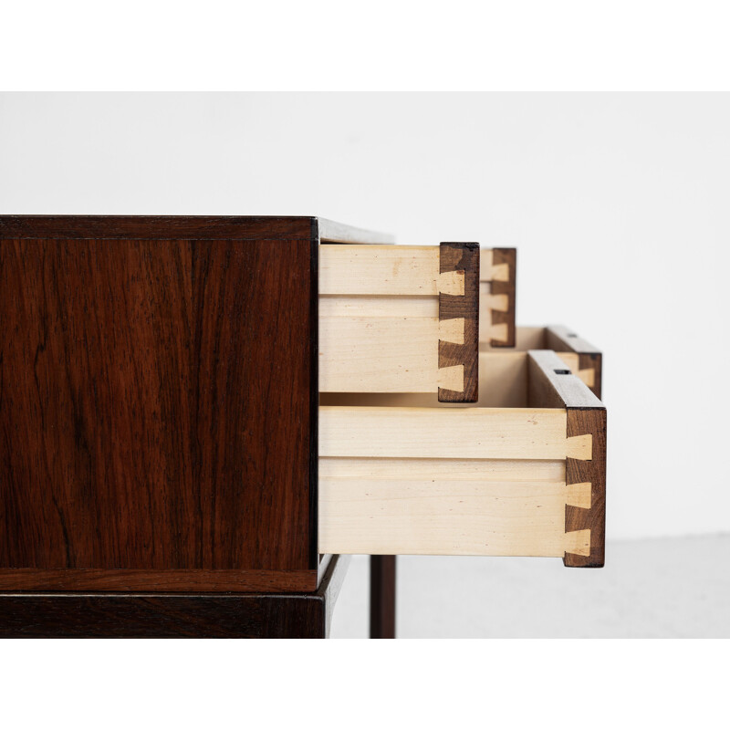Vintage chest of drawers in rosewood by Aksel Kjersgaard, Danish 1960s