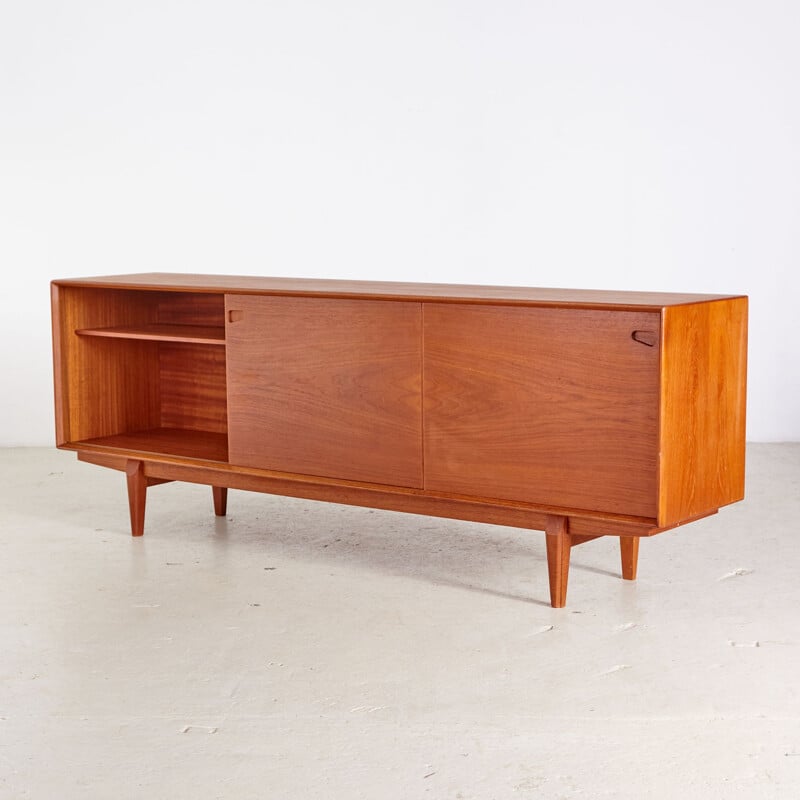 Vintage teak sideboard by Rosengren Hansen for Skovby Mobelfabrik 1960