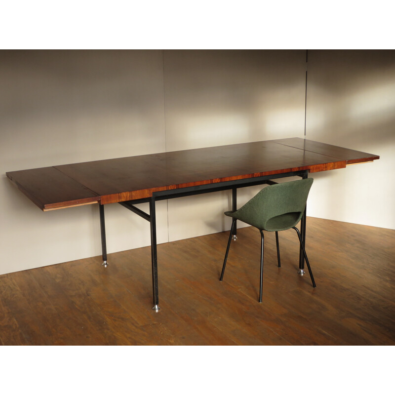 Rosewood dining table - 50s