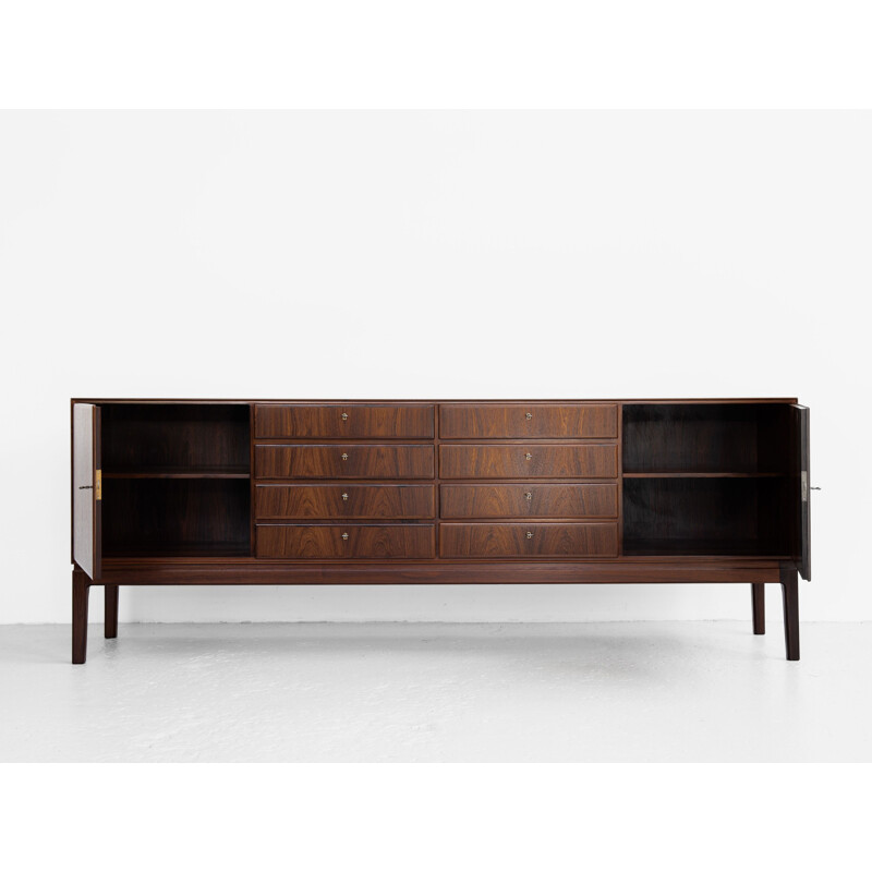 Vintage rosewood sideboard by Ole Wanscher, Danish 1960