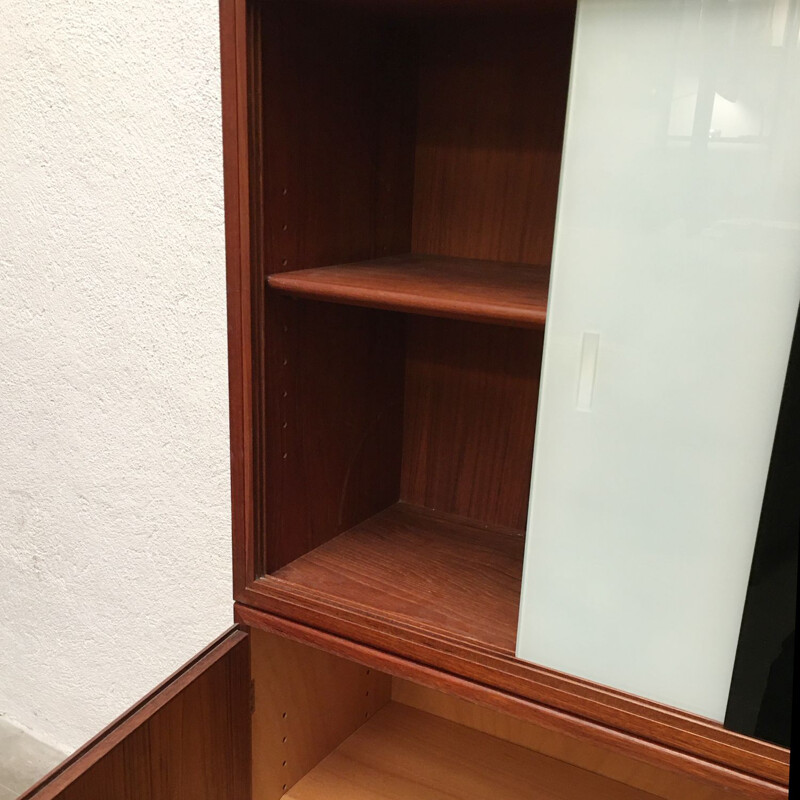 Vintage teak bookcase Soborg Møbelfabrik, Danish 1960s