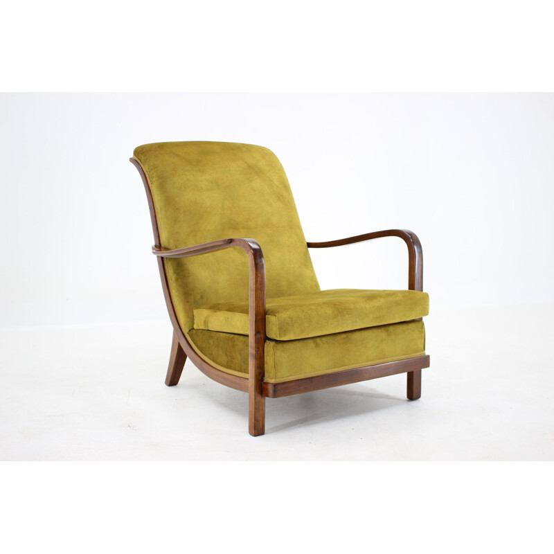 Poltrona vintage di Knoll Antimott 1930