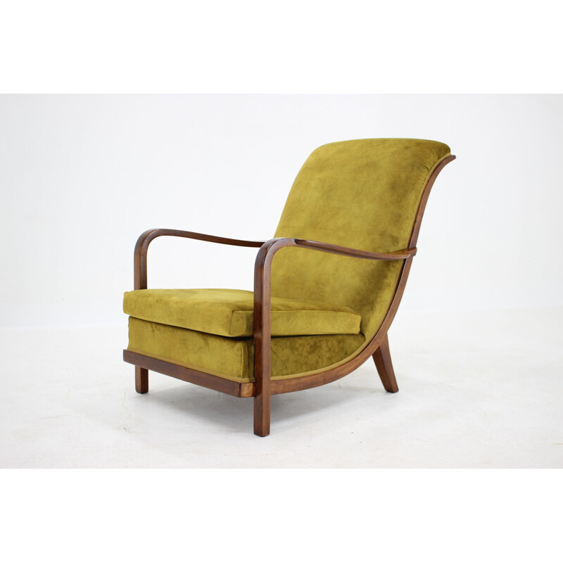 Vintage fauteuil van Knoll Antimott 1930