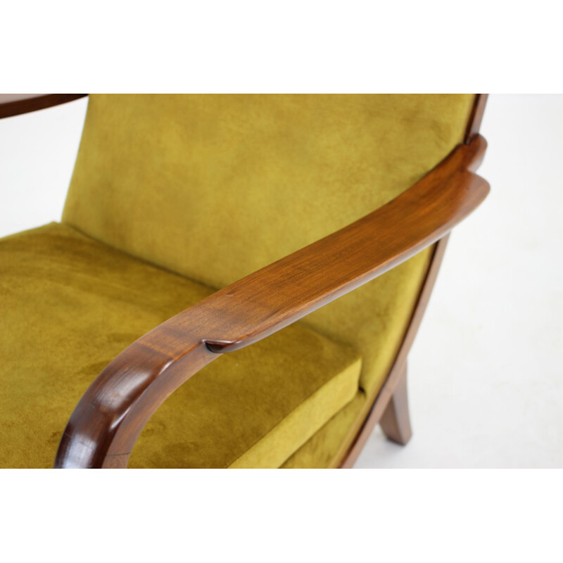 Poltrona vintage di Knoll Antimott 1930