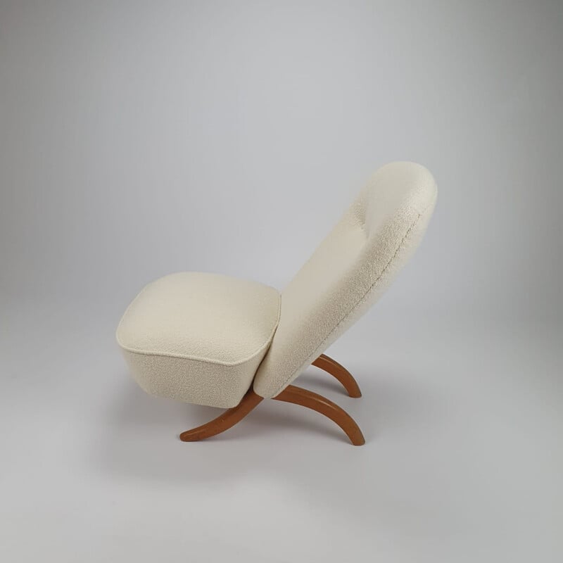 Pair of vintage Congo Chair by Theo Ruth for Artifort 1950s