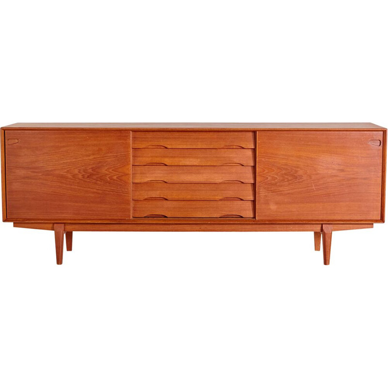 Vintage teak sideboard by Rosengren Hansen for Skovby Mobelfabrik 1960