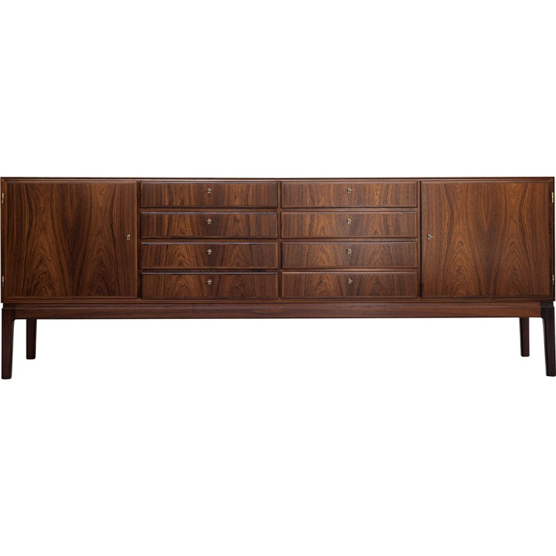 Vintage rosewood sideboard by Ole Wanscher, Danish 1960