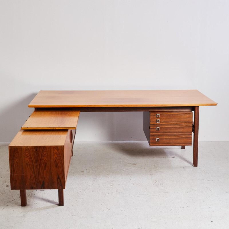 Bureau vintage en palissandre par Arne Vodder pour Sibast 1958