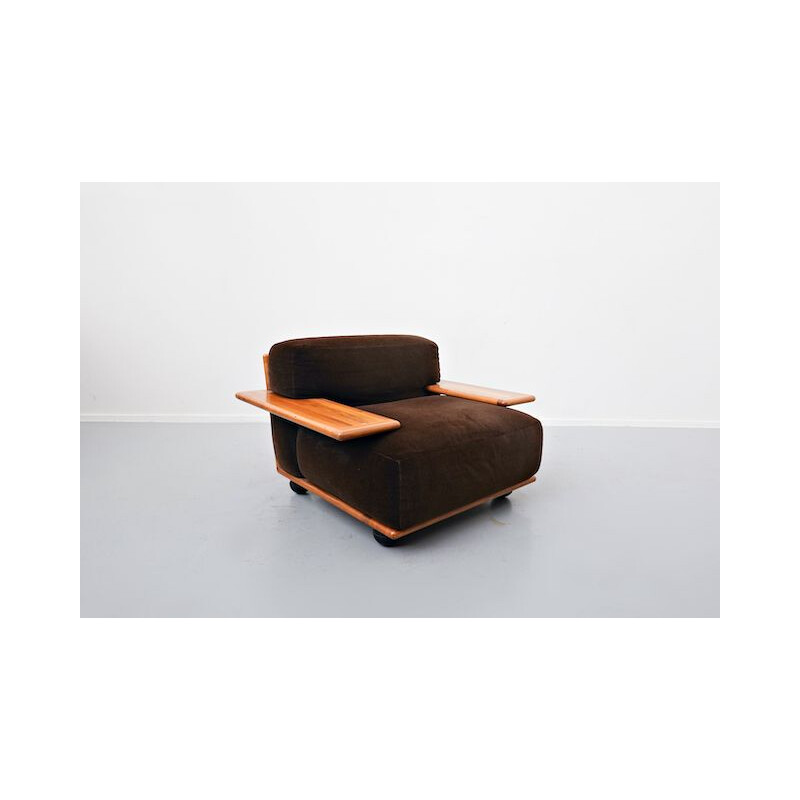 Vintage Pianura fauteuil van Mario Bellini voor Cassina 1970