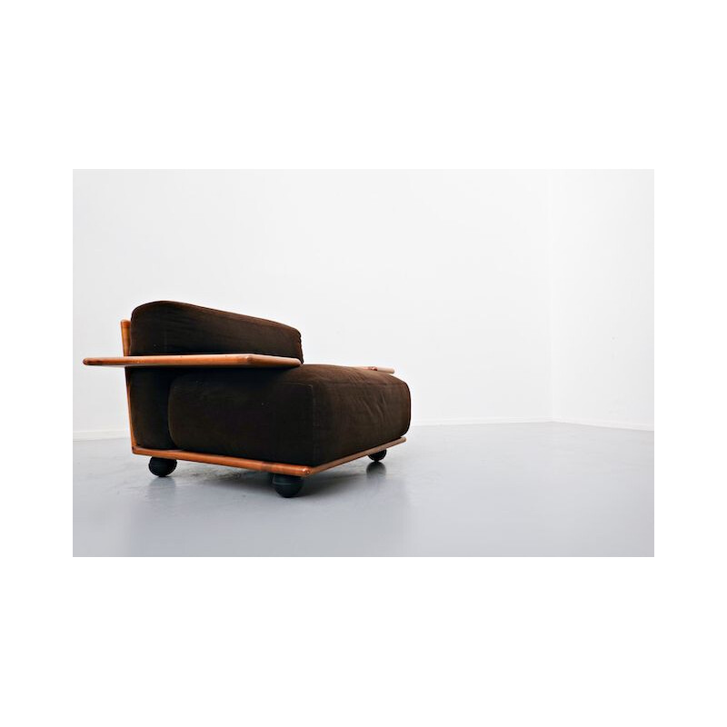 Vintage Pianura Armchair By Mario Bellini for Cassina 1970s