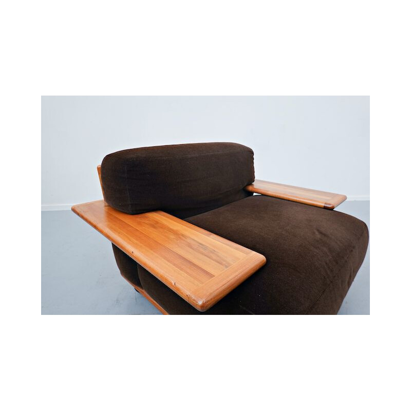 Vintage Pianura Armchair By Mario Bellini for Cassina 1970s
