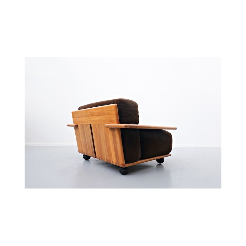 Vintage Pianura Armchair By Mario Bellini for Cassina 1970s